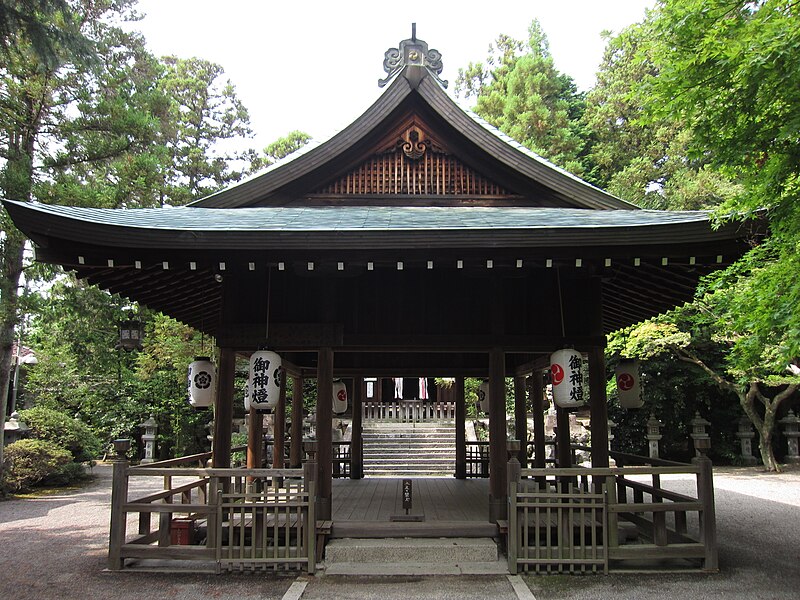 ファイル:馬路石邊神社 拝殿.JPG