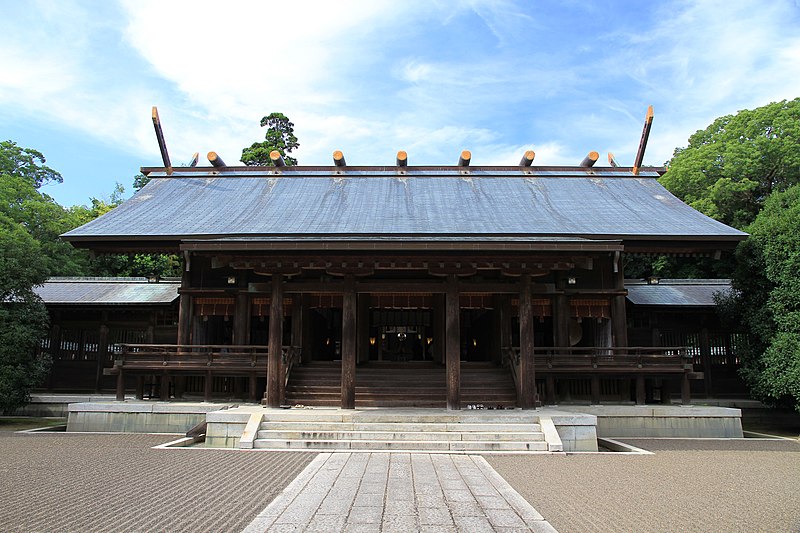 ファイル:Miyazaki Miyazaki-jingu Haiden 1.JPG