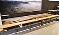 割竹形木棺（奈良県指定文化財） 奈良県立橿原考古学研究所附属博物館展示。