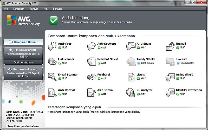 Barkas:Interface AVG Anti-Virus 2011.jpg