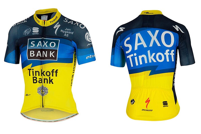 Сурет:Team Saxo Bank-Tinkoff Bank jersey.jpg