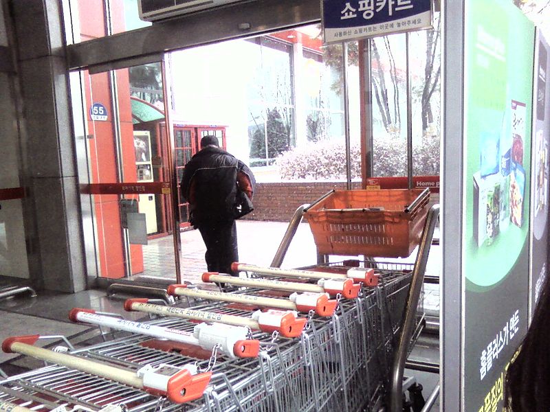 파일:Shopping cart Home plus.jpg