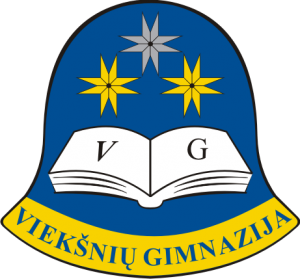 Vaizdas:Viekšnių gimnazija, logo.png