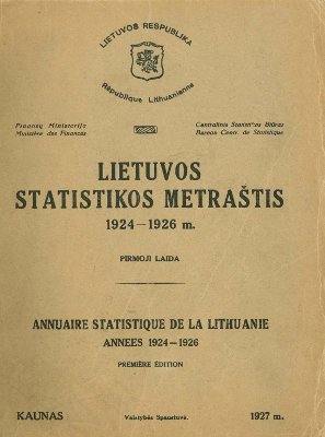 Vaizdas:Lietuvos statistikos metraštis 1927 pirmas numeris.jpg