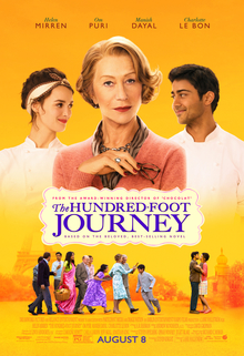 Attēls:The Hundred Foot Journey (film) poster.jpg