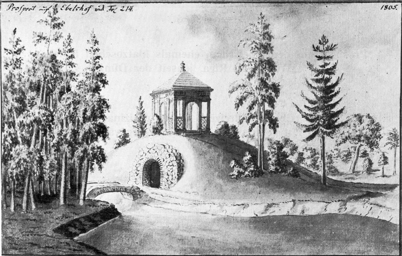 Attēls:Ēbeļmuižas paviljons 1805. gadā Broce.jpg
