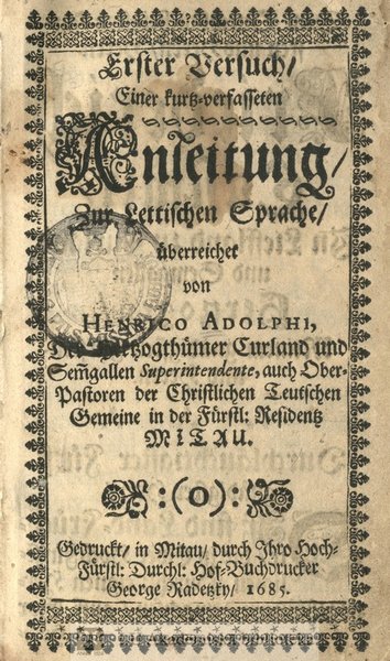 Attēls:Erster Versuch einer kurtz-verfasseten Anleitung zur lettischen Sprache 1685.jpg