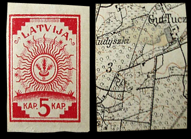 Attēls:First Stamp of Latvia.jpg