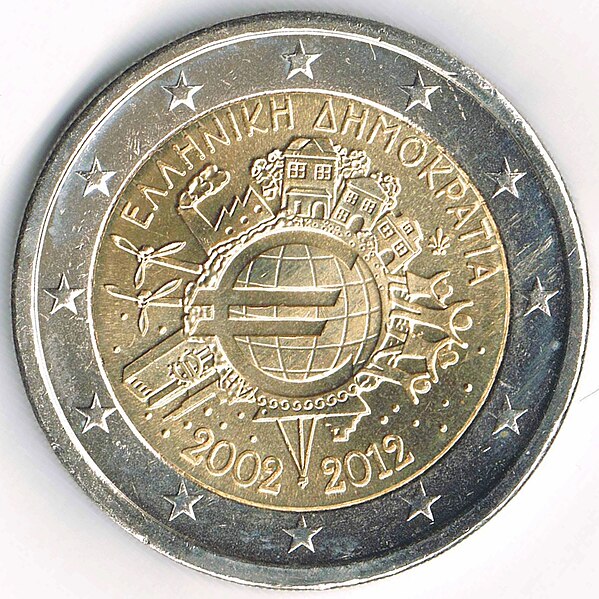 Attēls:2 Euro Griechenland 2012 Bargeld.jpg