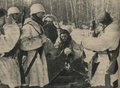 Arāja komandas vīri pie Nasvas ciema 1942. gada 23. martā