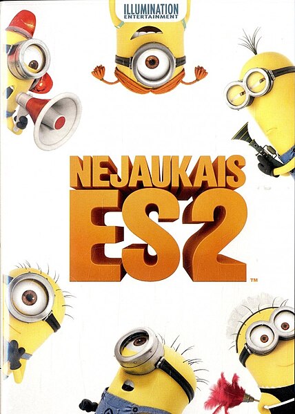 Attēls:Despicable Me 2 poster.jpg