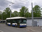 4. maršruta trolejbuss Šmerļa galapunktā 2011. gada maijā