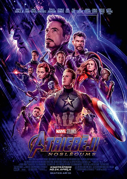 Attēls:Avengers Endgame poster LV.jpg