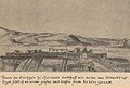 Vecsērenes (Seeren) muiža 17. gadsimtā, pāri Daugavai redzamas 1577. gadā nopostītās Aizkraukles pilsdrupas (Šturns, 1661)