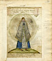 Kurzemes jaunava (Virgo Churland, attēls, tapis pirms 1600. gada)