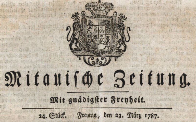 Attēls:Mitauische Zeitung 1787.jpg