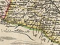 Mežmuižas un Sesavas draudžu novadi 1770. gada kartē