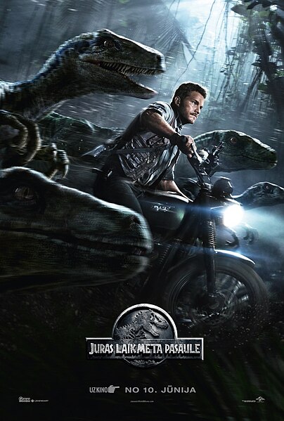 Attēls:Jurassic World poster.jpg