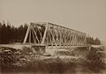 Dzelzceļa tilts pār Gaujas upi pie Strenčiem