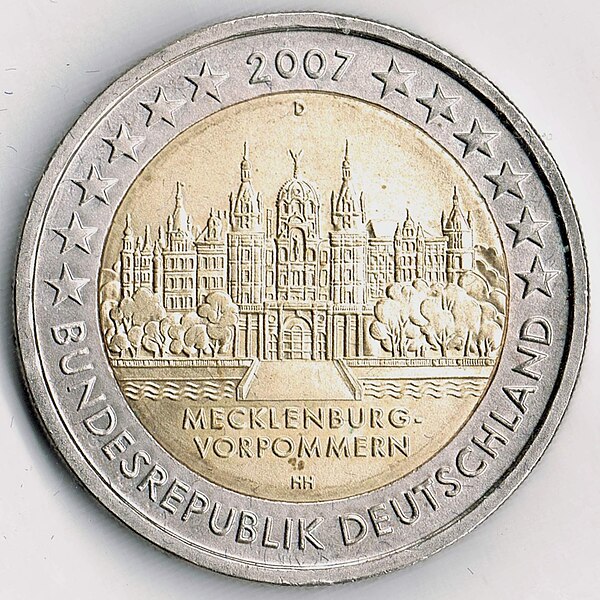 Attēls:2 Euro Gedenkmünze 2007 Deutschland.jpg