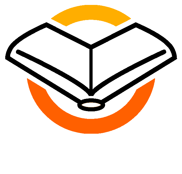 File:New black-orange Wikibooks logo.png