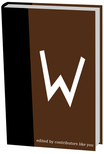 File:Wikibooks-black-brown-book.svg