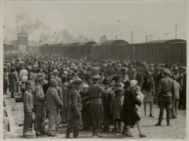 പ്രമാണം:Selection Birkenau ramp.jpg