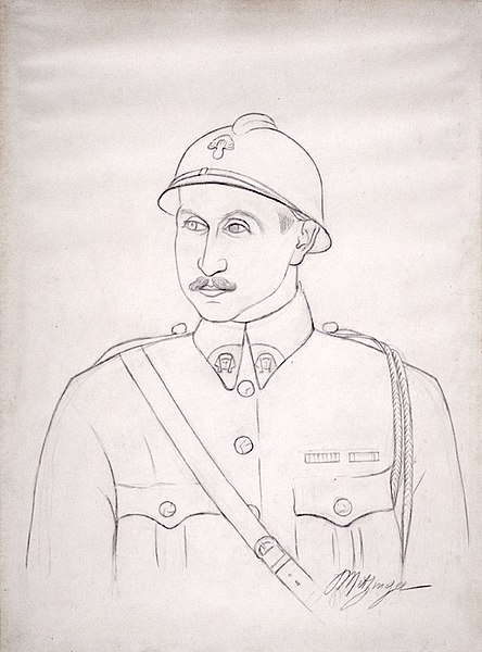 പ്രമാണം:Jean Metzinger, 1924, Portrait de Léonce Rosenberg, pencil on paper, 50 x 36.5 cm, Musée national d'Art moderne, Centre Georges Pompidou, Paris..jpg