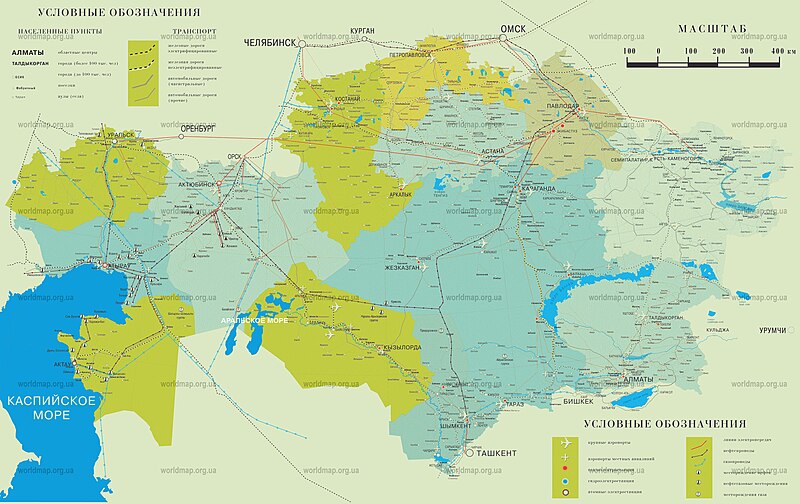Файл:Map of Kazakhstan rus.jpg