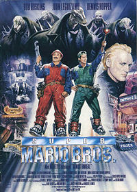 Poster tayangan pawagam filem Super Mario Bros.