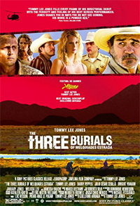 Poster tayangan pawagam filem The Three Burials of Melquiades Estrada