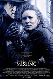 Poster tayangan pawagam filem The Missing