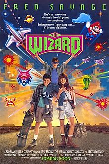 Poster tayangan pawagam filem The Wizard, 1989