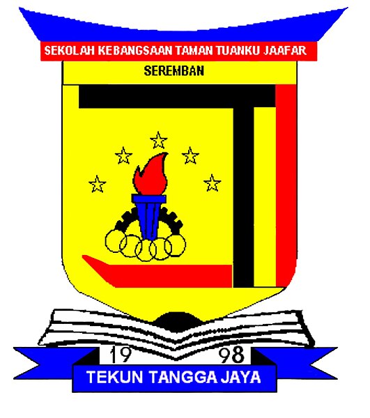 Fail:Lencana Sekolah Kebangsaan Taman Tuanku Jaafar.jpg