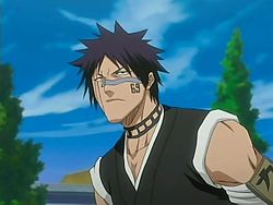 Shūhei Hisagi,seperti yang dilihat dalam siri anime.