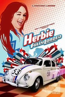 Poster tayangan pawagam filem Herbie Fully Loaded