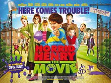 Poster tayangan pawagam filem Horrid Henry: The Movie