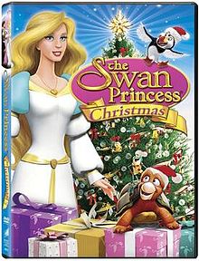 Poster tayangan pawagam filem The Swan Princess Christmas