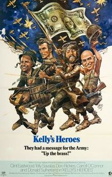 Poster tayangan pawagam filem Kelly's Heroes