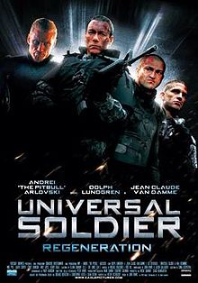 Poster tayangan pawagam filem Universal Soldier: Regeneration