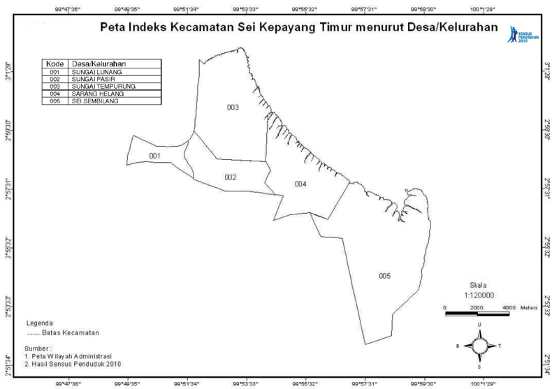 Fail:Peta Kecamatan Sei Kepayang Timur Kabupaten Asahan.png