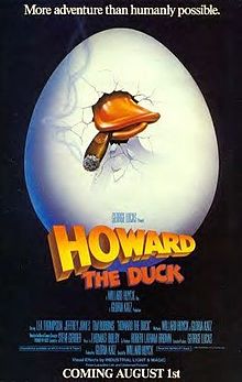 Poster tayangan pawagam filem Howard the Duck