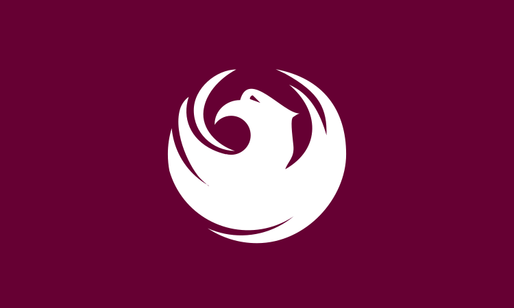 Eʼelyaaígíí:Flag of Phoenix, Arizona.svg