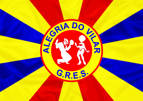 Ficheiro:Bandeira do GRES Alegria do Vilar.png