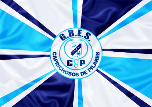 Ficheiro:Bandeira do GRES Caprichosos de Pilares.png