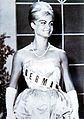 Miss Universe 1961 from Germany Marlene Schmidt.