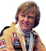 O automobilista Ronnie Peterson na década de 1970