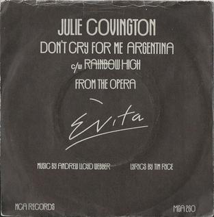 Fișier:Dont cry for me argentina julie covington uk vinyl single.jpg