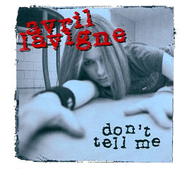 Fișier:Avril Lavigne Don't Tell Me pt. 1.jpg