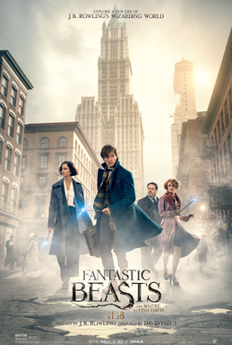 Fișier:Fantastic Beasts and Where to Find Them poster.png